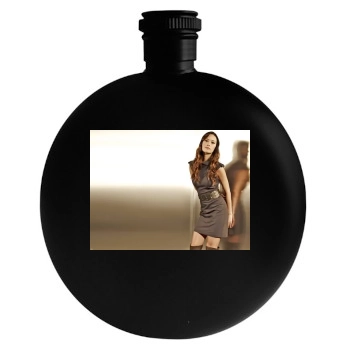 Summer Glau Round Flask