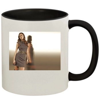 Summer Glau 11oz Colored Inner & Handle Mug