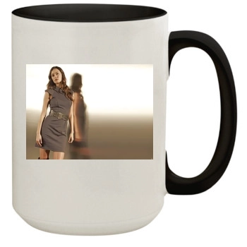 Summer Glau 15oz Colored Inner & Handle Mug