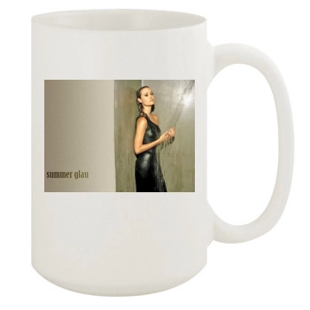 Summer Glau 15oz White Mug