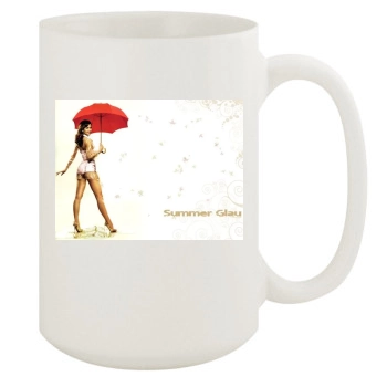 Summer Glau 15oz White Mug