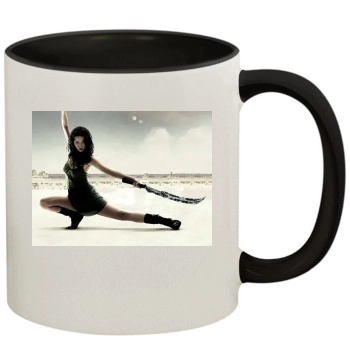 Summer Glau 11oz Colored Inner & Handle Mug