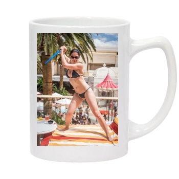 Adrianne Curry 14oz White Statesman Mug