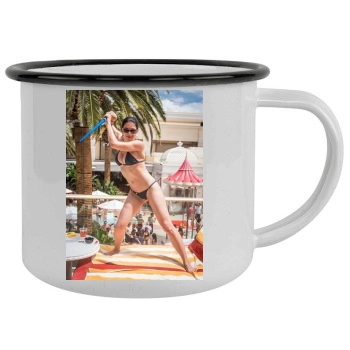 Adrianne Curry Camping Mug