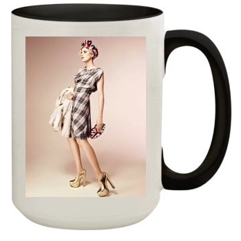 Agyness Deyn 15oz Colored Inner & Handle Mug