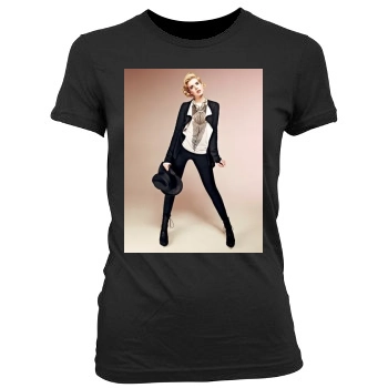 Agyness Deyn Women's Junior Cut Crewneck T-Shirt