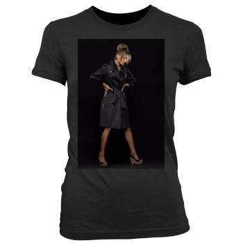 Alessandra Ambrosio Women's Junior Cut Crewneck T-Shirt