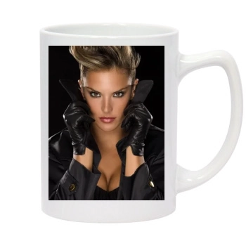 Alessandra Ambrosio 14oz White Statesman Mug