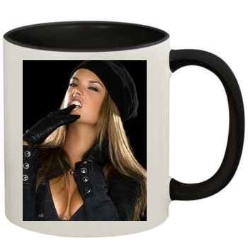 Alessandra Ambrosio 11oz Colored Inner & Handle Mug