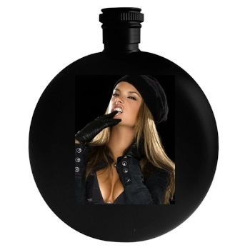 Alessandra Ambrosio Round Flask