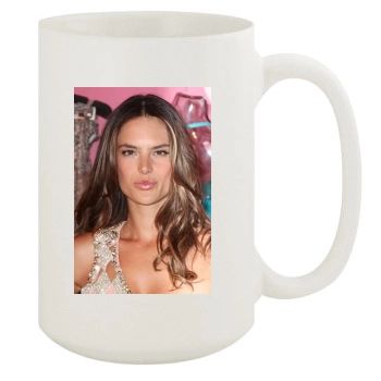 Alessandra Ambrosio 15oz White Mug