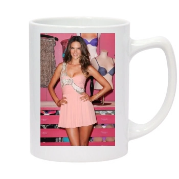 Alessandra Ambrosio 14oz White Statesman Mug