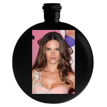 Alessandra Ambrosio Round Flask