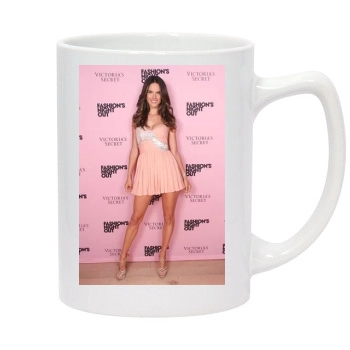 Alessandra Ambrosio 14oz White Statesman Mug