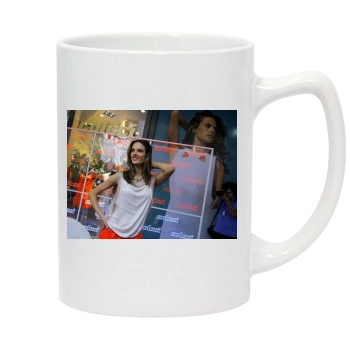 Alessandra Ambrosio 14oz White Statesman Mug