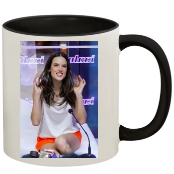 Alessandra Ambrosio 11oz Colored Inner & Handle Mug