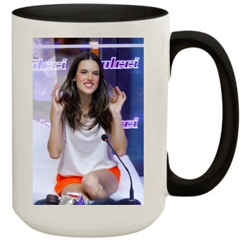 Alessandra Ambrosio 15oz Colored Inner & Handle Mug