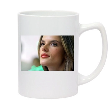 Alessandra Ambrosio 14oz White Statesman Mug