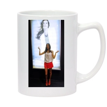 Alessandra Ambrosio 14oz White Statesman Mug