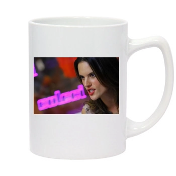 Alessandra Ambrosio 14oz White Statesman Mug