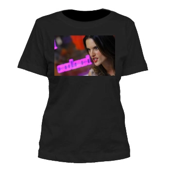 Alessandra Ambrosio Women's Cut T-Shirt