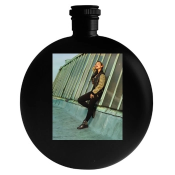 Alicia Keys Round Flask