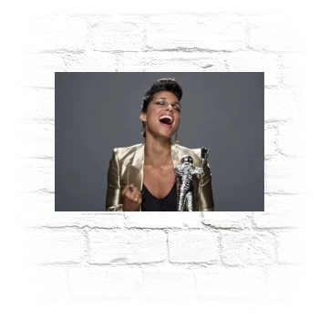 Alicia Keys Metal Wall Art