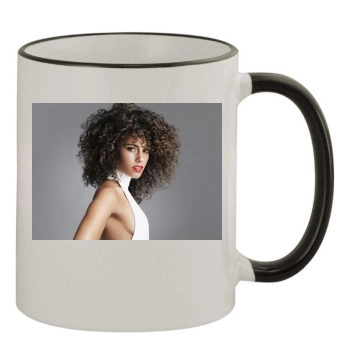 Alicia Keys 11oz Colored Rim & Handle Mug