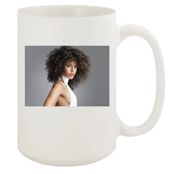 Alicia Keys 15oz White Mug