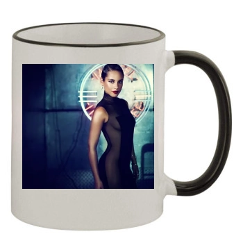 Alicia Keys 11oz Colored Rim & Handle Mug