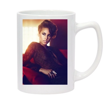 Alicia Keys 14oz White Statesman Mug