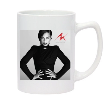 Alicia Keys 14oz White Statesman Mug