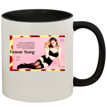 Alicia Silverstone 11oz Colored Inner & Handle Mug