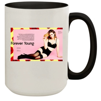 Alicia Silverstone 15oz Colored Inner & Handle Mug