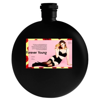 Alicia Silverstone Round Flask