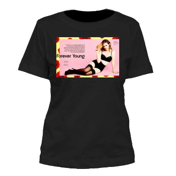 Alicia Silverstone Women's Cut T-Shirt