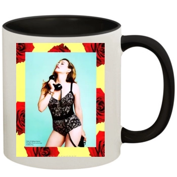 Alicia Silverstone 11oz Colored Inner & Handle Mug