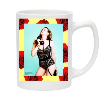 Alicia Silverstone 14oz White Statesman Mug