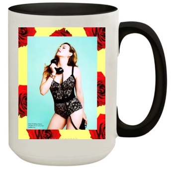 Alicia Silverstone 15oz Colored Inner & Handle Mug