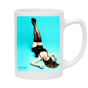 Alicia Silverstone 14oz White Statesman Mug