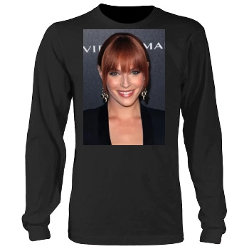 Amanda Righetti Men's Heavy Long Sleeve TShirt