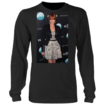 Amanda Righetti Men's Heavy Long Sleeve TShirt