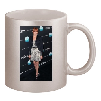 Amanda Righetti 11oz Metallic Silver Mug