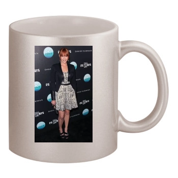 Amanda Righetti 11oz Metallic Silver Mug