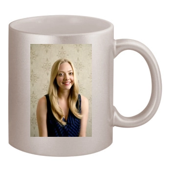 Amanda Seyfried 11oz Metallic Silver Mug