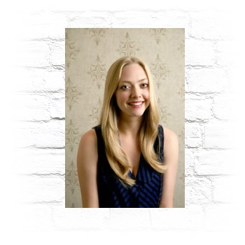 Amanda Seyfried Metal Wall Art