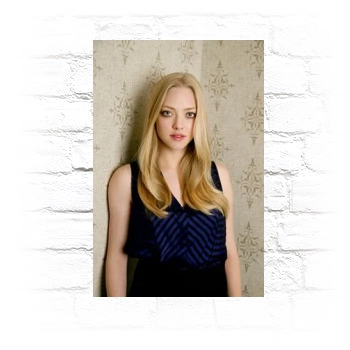 Amanda Seyfried Metal Wall Art