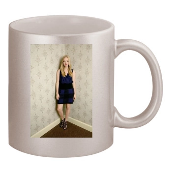 Amanda Seyfried 11oz Metallic Silver Mug