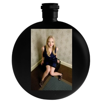 Amanda Seyfried Round Flask