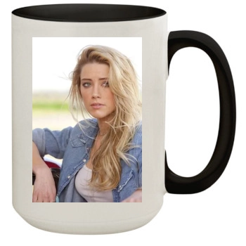 Amber Heard 15oz Colored Inner & Handle Mug